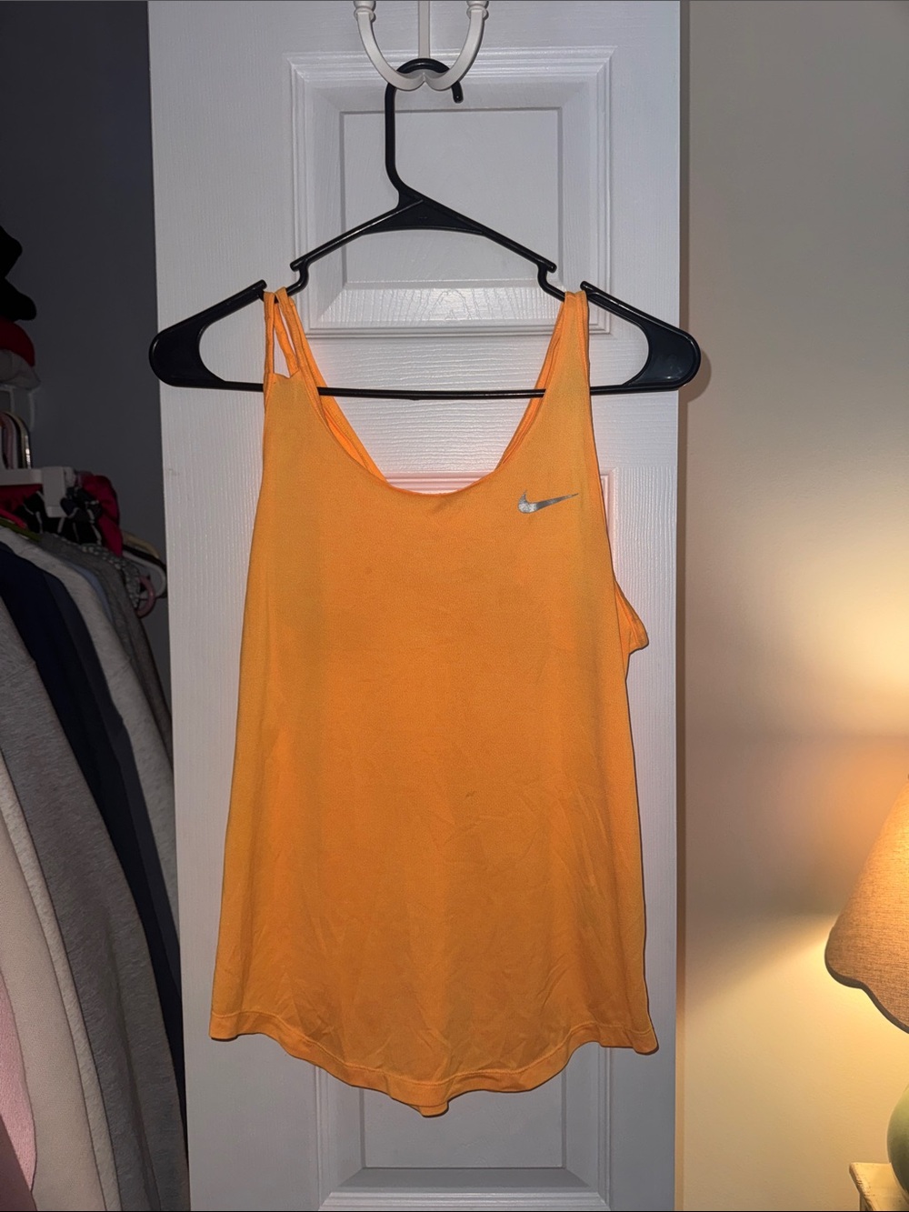Nike Women’s Bright Orange Athletic Tank Top